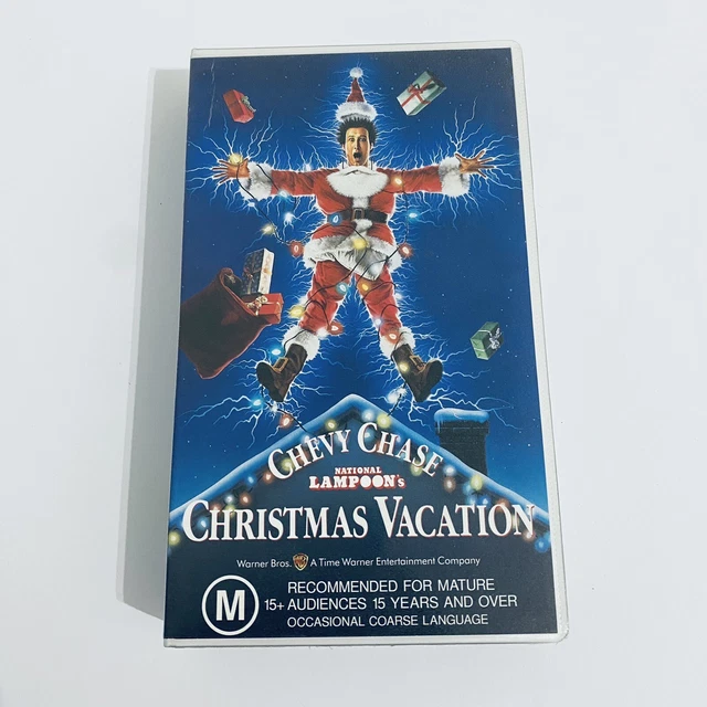 NATIONAL LAMPOON’S CHRISTMAS Vacation (VHS, 1989) Chevy Chase Comedy