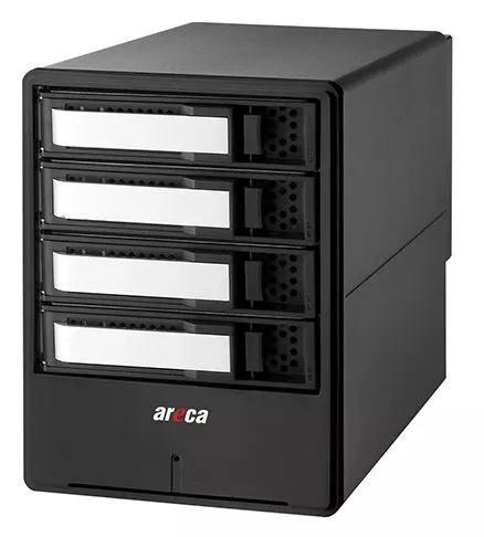 Areca Thunderbolt 3 USB 3.2 Gen2 Raid Storage ARC-8050t3u-4A ext. Netzteil S ~D~