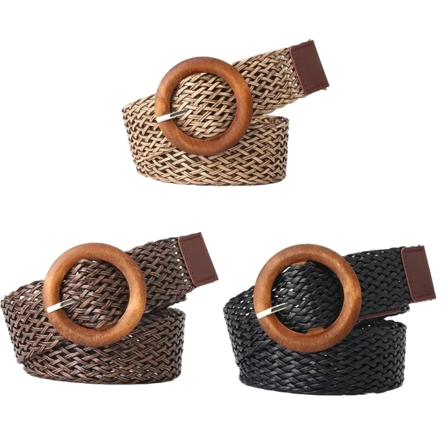 Bohemia-style Handwoven Waist Belt Women Casual Belt Waistband Fashion Accessory