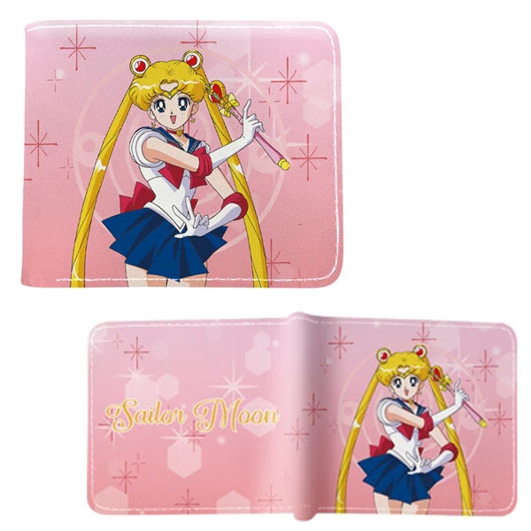 SAILOR MOON STYLE A Sailor Moon 4 in. Bi Fold Wallet (Usagi Tsukino Credit Card)