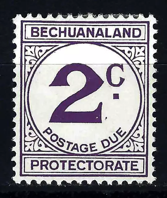 Bechuanaland Protectorate Sc J6 / SG D6b Postage Due Stamp 2c - 1932