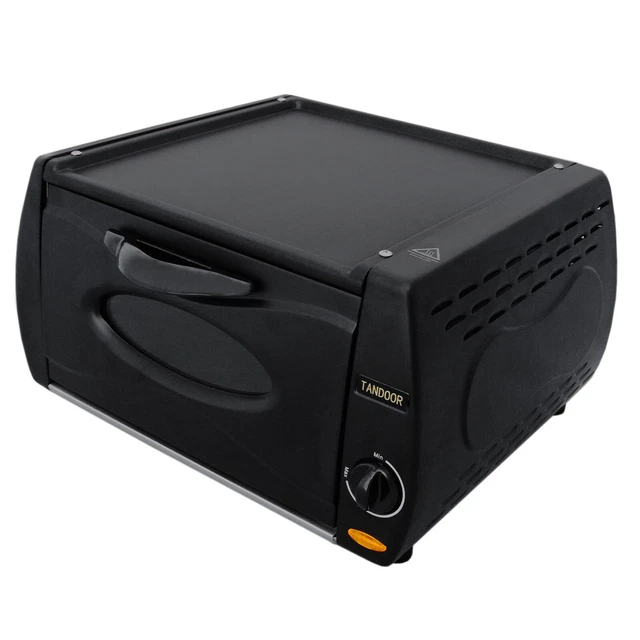 Forno Tandoor Fornetto Elettrico Cuoce Pizza Pane Piadine Cucina Bar 13L 2100W 2