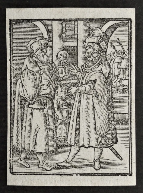 17th century woodcut, German or Swiss school