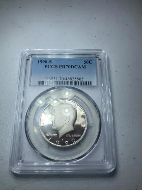 PR69 DCAM 1990-S Kennedy Half Dollar - Graded PCGS