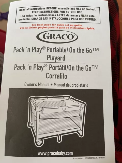 Graco Pack 'n Play On The Go Play Yard