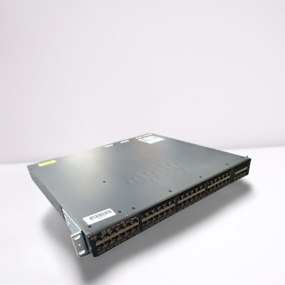 Gigabit 4x SFP Cisco ⭐CISCO C1-WS3650-48FS WS-C3650-48FS-S 48x10/100/1000 FULL POE 