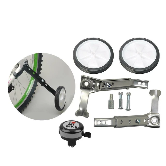 Child Bike Stabilizer Bicycle Training Jockey Wheel 16 24'' Heavy Duty