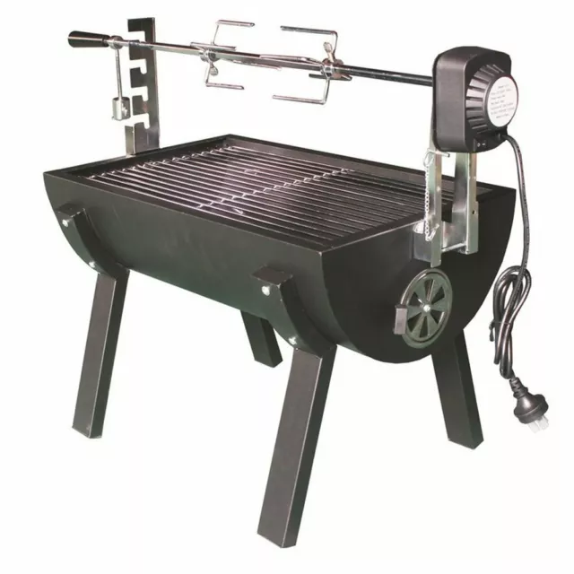 Jumbuck 'Rondo' Small Charcoal Spit Roaster - Electric