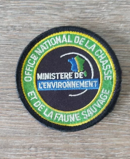 Ecusson, insigne, patch Office national de la Chasse ministère de l'environnemen