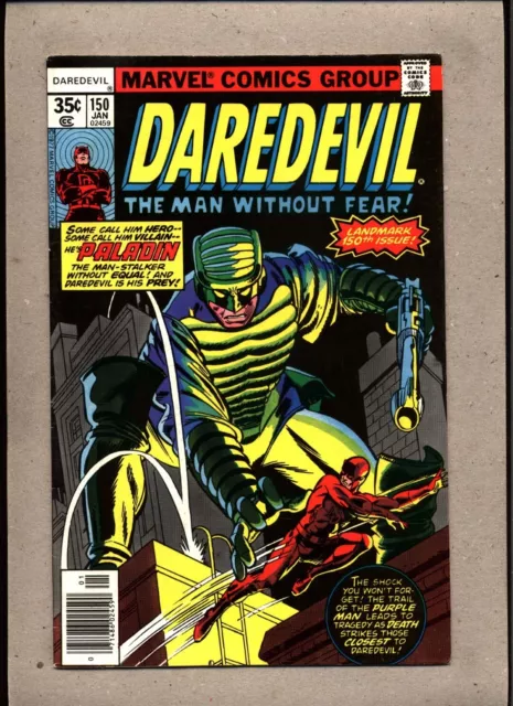 Daredevil #150_January 1978_Very Fine+_"Paladin...the Man-Stalker"_Bronze Age!