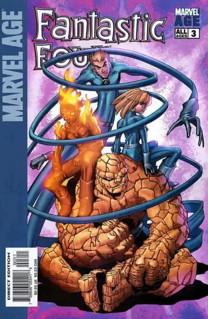 Marvel Age Fantastic Four #3 Marvel Comics August Aug 2004 (VFNM)