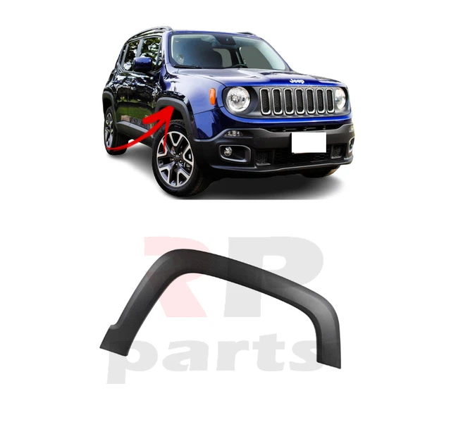 thumbnail image 2 of Front Right Wheel Fender Flare Molding For 2017-2020 Jeep Compass - Black, Textured, Direct Replacement 5UP10RXFAB 2 of 6