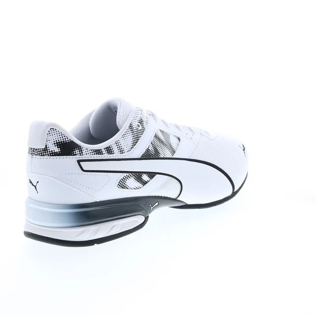 Puma Tazon 6 Cyclone Herren Weiß Leinwand Sneaker 8