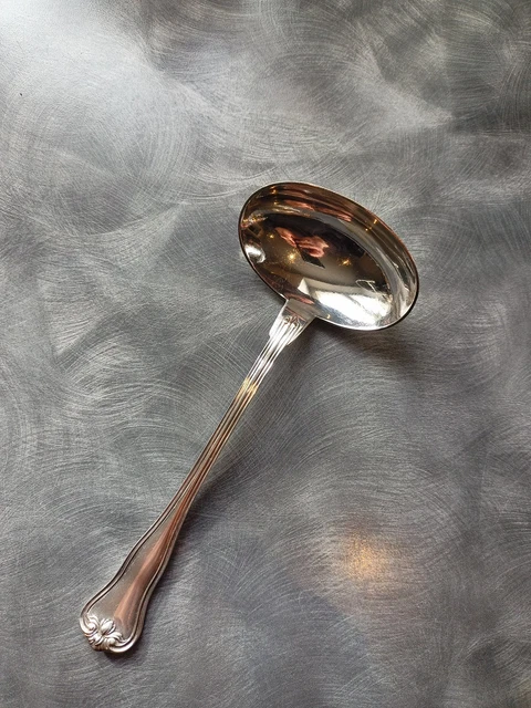 Cuillère A Café X12 Métal Argenté Style Louis XV Marly