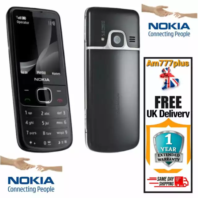 New Condition Nokia 6700 Classic GSM 3G GPS Mobile Phones Unlocked 5MP-BLACK💠