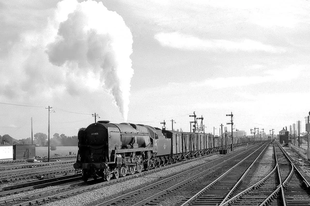 34008 BRITISH RAIL 6x4 Quality Steam Rail Photo £2.70 - PicClick UK