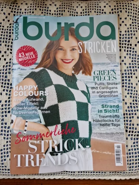 Burda Stricken Sommerliche Strick Trends 02/2024