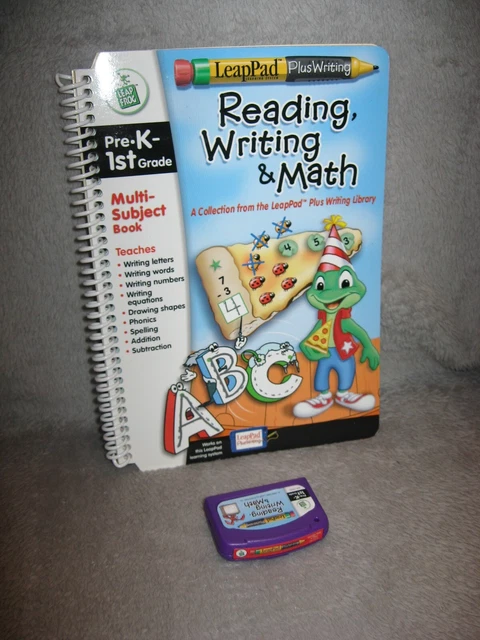 LEAPPAD WRITING ~ Grade 1 ~ Reading Writing and Math Book + Cartridge ...