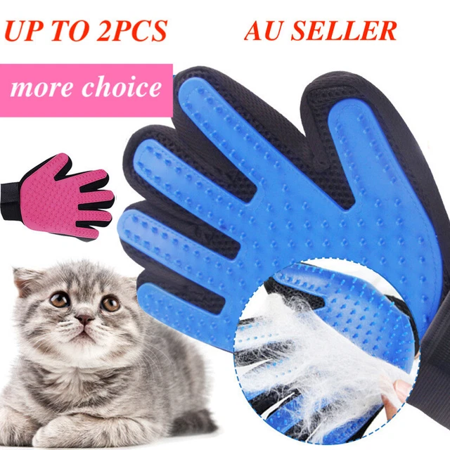 grooming glove for pet dog cat cleaning  hair remover brush descending touch  ca