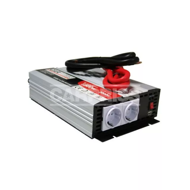 CARPRISS Transformador con puerto usb 12/230V 300W USB 500MA