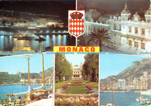D080950 Monaco. Au Soleil de la Cote dAzur. 198 B. Y. P. A. 1976. Multi View