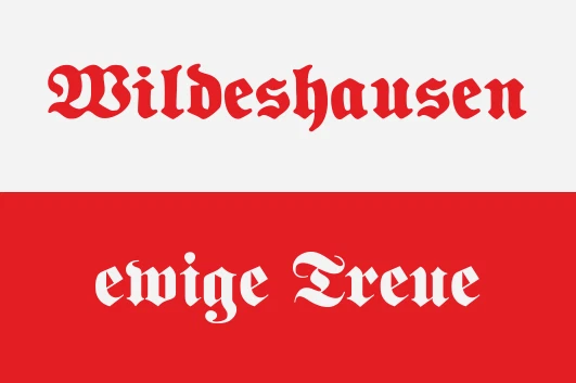 U24 Wildau Bootsflagge 30x45 Cm - Premium Polyester Flagge