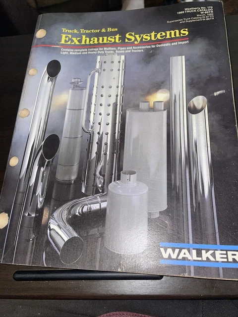 Vintage Walker Exhaust Catalog FOR SALE! - PicClick