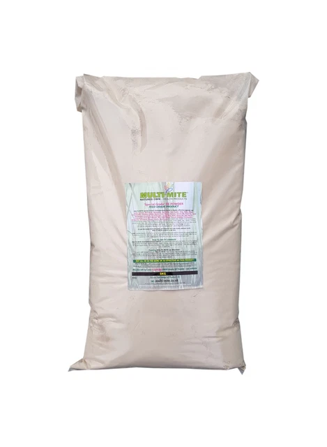 MULTI MITE 5KG DIATOMACEOUS EARTH Red Mite, Worming, Fleas DE Feed Supplement