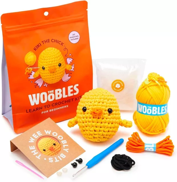 Crochet Kit for Beginner for Adults Kids Stuffed Animal Crochet Starter Pack