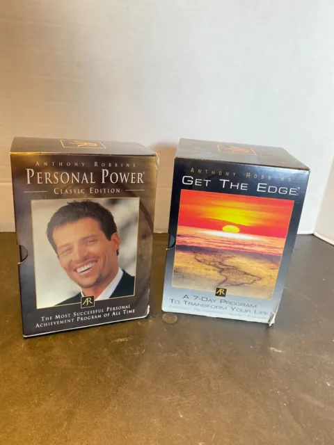 Anthony Tony Robbins Get The Edge and Personal Power Classic Edition CD