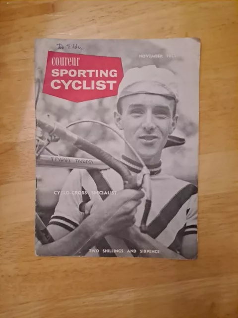 Coureur Sporting Cyclist Magazine Paddy Hoban November 1961