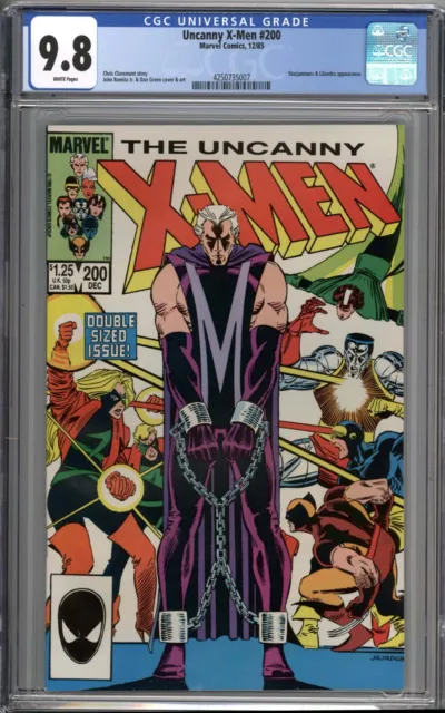 Uncanny X-Men #200 CGC 9.8 NM/MT Starjammers & Lilandra Appearance WHITE PAGES