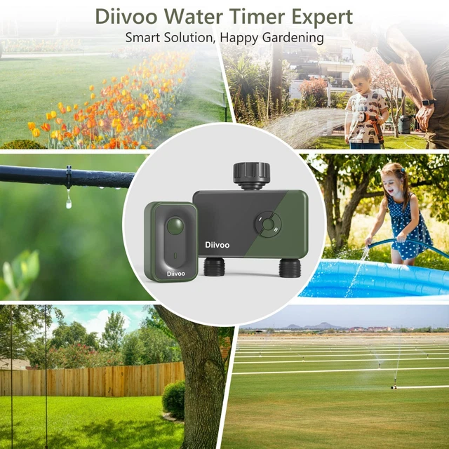 SMART WIFI SPRINKLER Water Timer with Automatic Drip Irrigation for