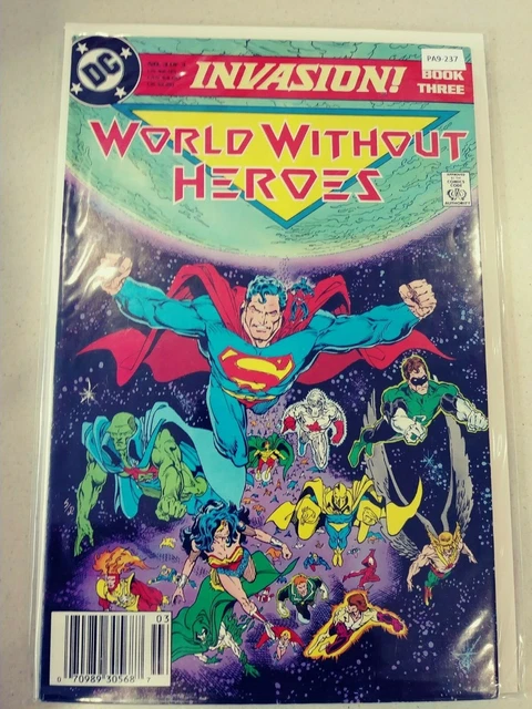 Invasion #3 of 3 1989 Newsstand High Grade 9.2 DC Comic Book PA9-237