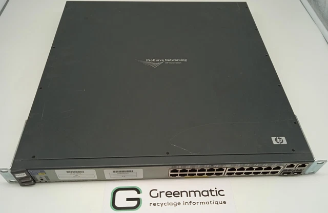 Switch HP Procurve 2520-24-PoE J1913A – 24 Ports 10/100, SFP, Occasion