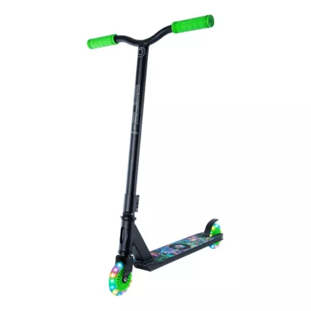 I-GLIDE JR LED Light-up Complete Scooter Black/Green - FREE SHIPPING