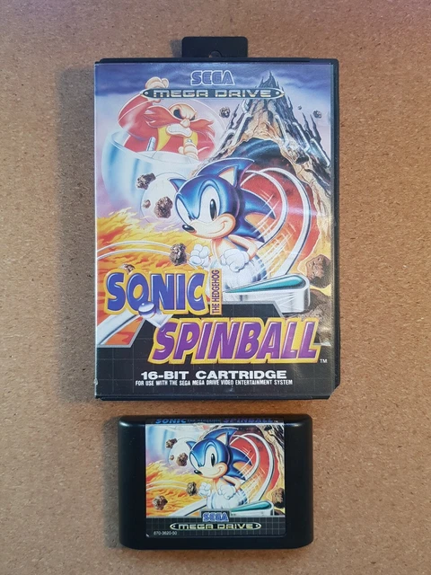 SONIC THE HEDGEHOG Spinball Sega Mega Drive No Manual £14.97 - PicClick UK