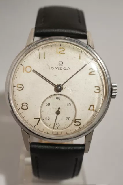 OMEGA ACIER, 35 mm, CALIBRE 30T2, très bon état, fonctionne parfaitement, 1942