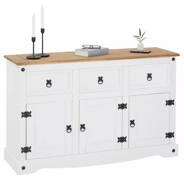 Sideboard Kommode Mexiko Stil Anrichte Highboard Möbel Kiefer massiv