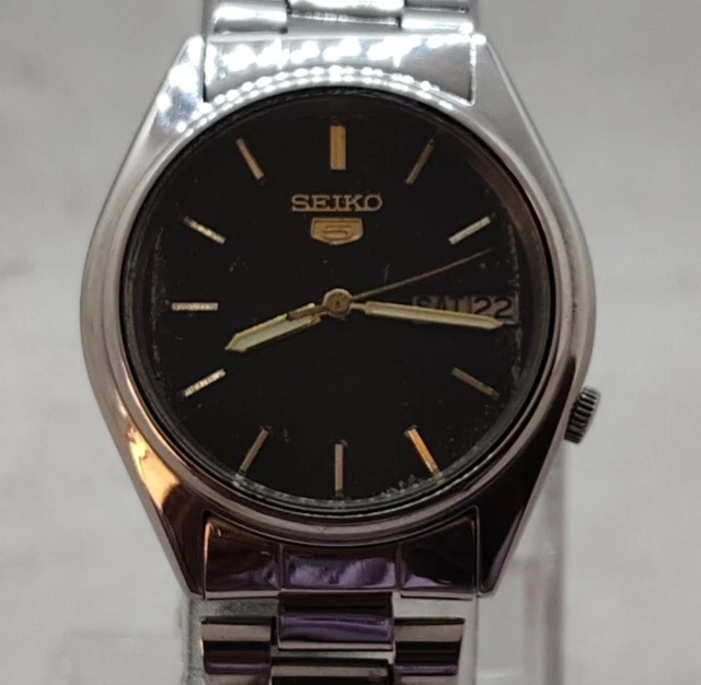 SEIKO 5 OROLOGIO Automatico Da Uomo Vintage (7019) EUR 18,66 - PicClick IT