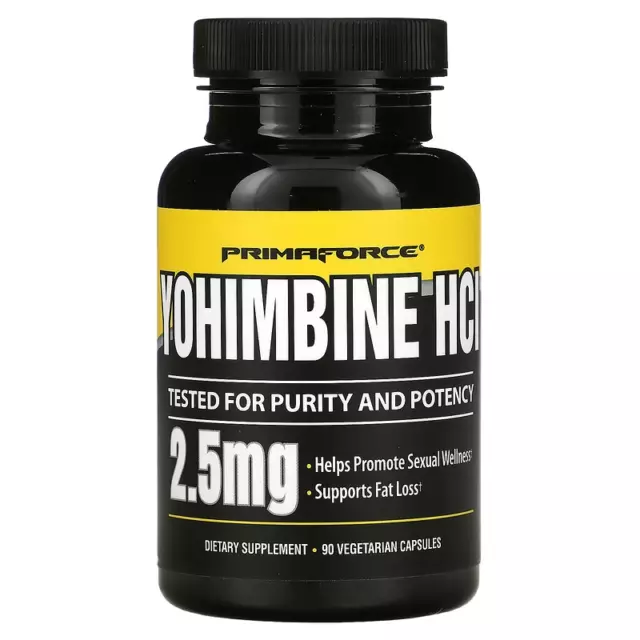 Primaforce brucia grassi - Fatburner 2,5 mg 90 capsule Made in USA 🇺🇸 Yohimbin