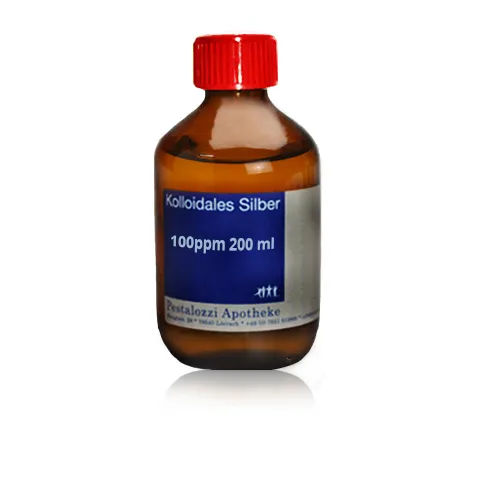 Kolloidales Silber 100 ppm (Silberwasser) - aus Apothekenherstellung