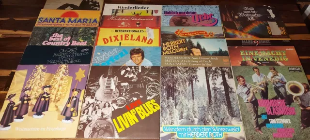 100 St LPs, Schallplatten Sammlung, Vinyl, 12", Gebraucht, Mix, s. Fotos/Text