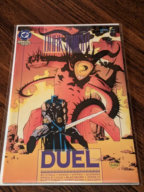 BATMAN  LEGENDS OF THE DARK KNIGHT ANNUAL #1 ~ 1991 DC COMICS ~ reader good+ bnb