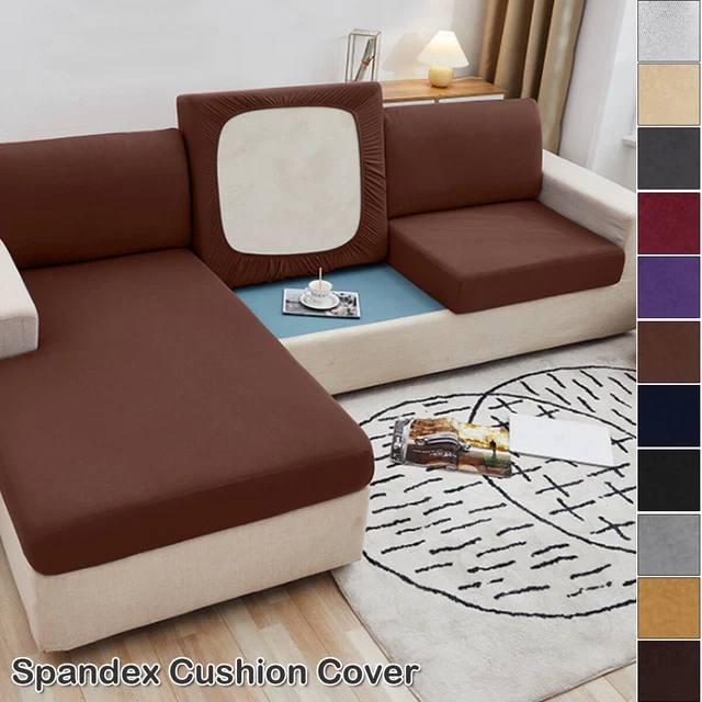 Stretch Sofa Seat Cushion Covers 1-3 Seats Cushion Slipcovers Couch Protectors