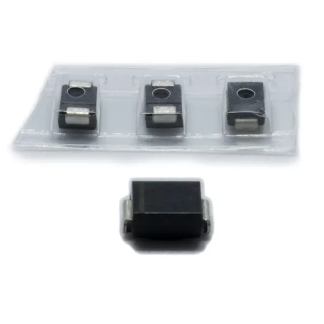 2X SMLVT3V3 Diode: transil 600W 4,1V 100A Unidirektional SMB STMicroelectronics