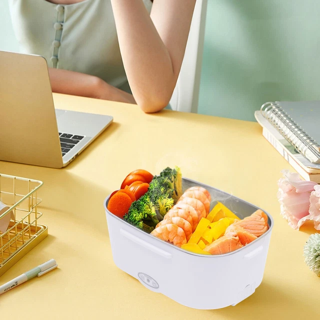 Lunchbox eléctrica para coche camión caja de mantenimiento de calor acero inoxidable 12V 24V 220V