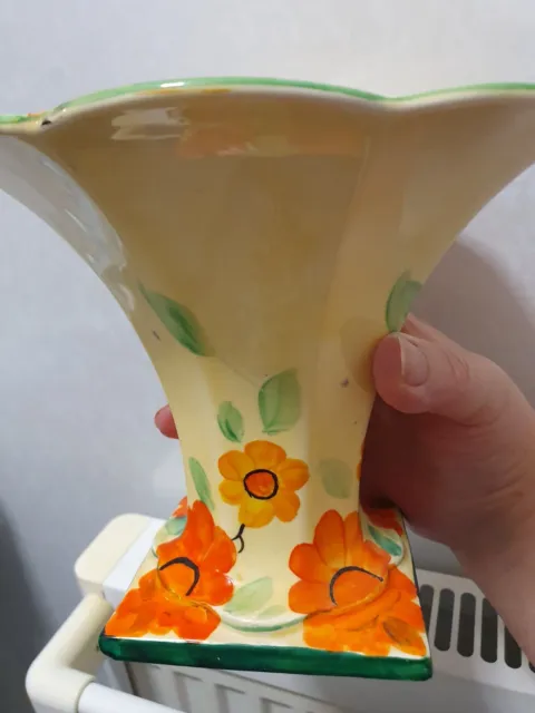 Art Deco Flower Vase With Faults