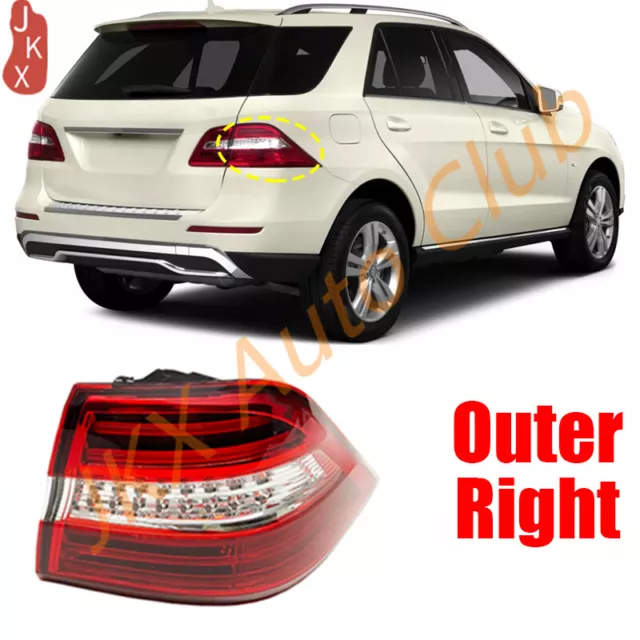 For Mercedes W166 ML350 ML500 ML63 2012-2015 LED Right Outer Side Tail Light s