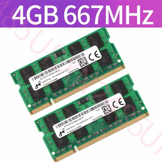 MicroMemory 8 Go DDR2 667Mhz 8 Go DDR2 667MHz Module de mémoire :  : Informatique